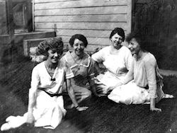 Edna, Mrs. Alexander, Tillie  & Esther