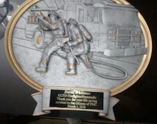 David Whitman Firefighter Award width=