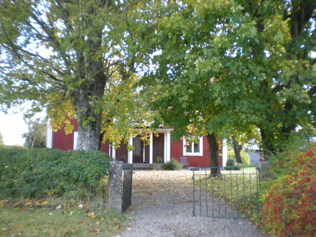 Holmquist Farm House Through Front Gate 2009