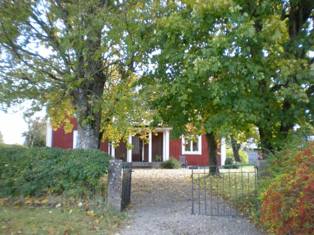 Holmquist Farm House Through Front Gate 2009