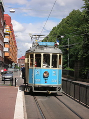 Tour by tram In Goteborg